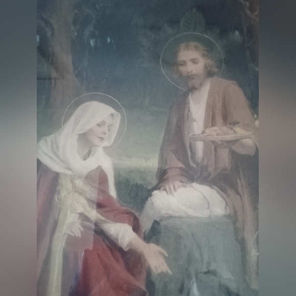 "The Holy Family" framed art - Picture 2 of 15